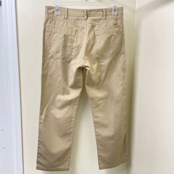 Zegna Sport Men's Casual Beige Pants Trousers - Waist Size 34 - Picture 12 of 13